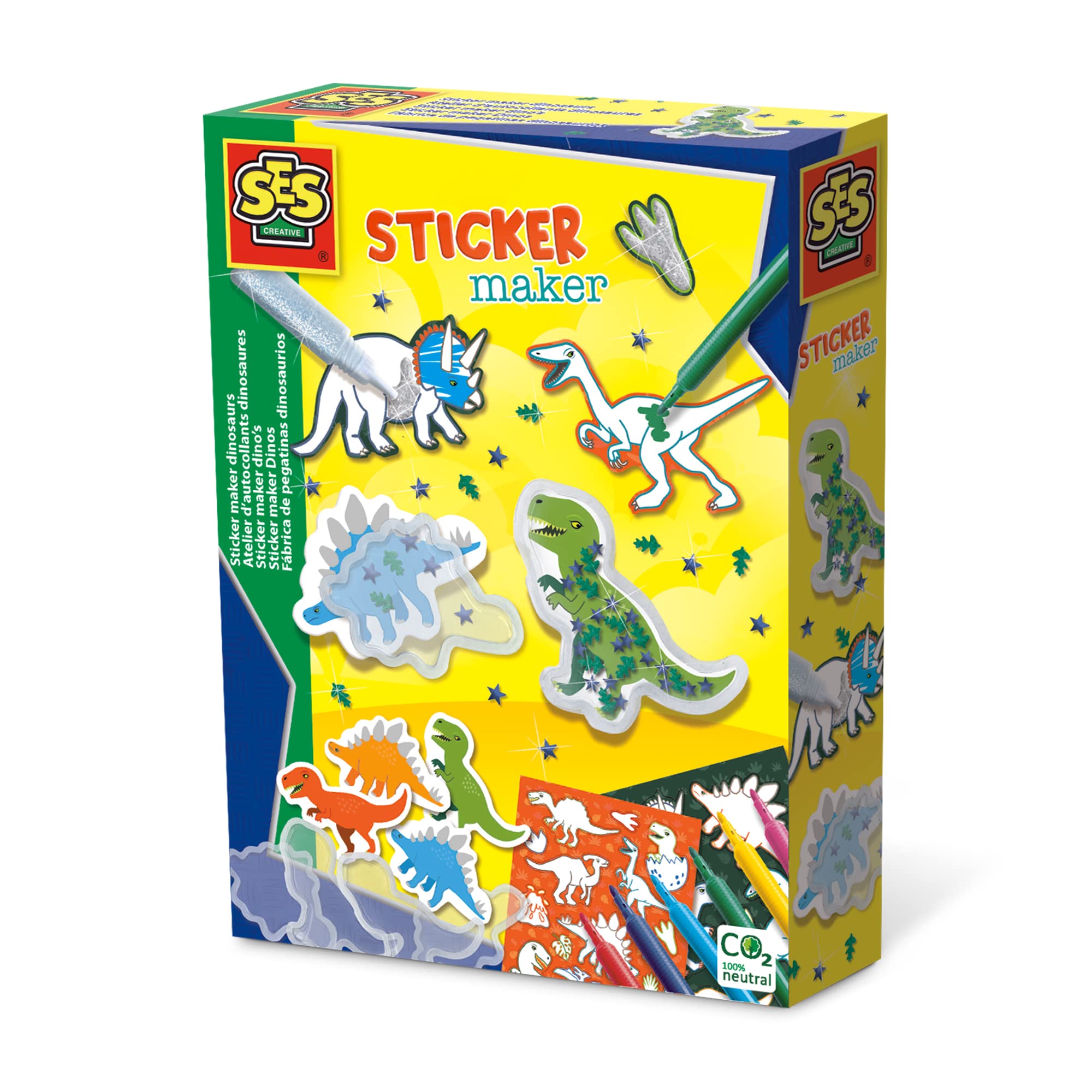 SES Creative 14282 Kids Temporary Tattoos - Safe, Fun & Washable Body Art for Children - Perfect for Birthday Parties, Halloween & Playtime