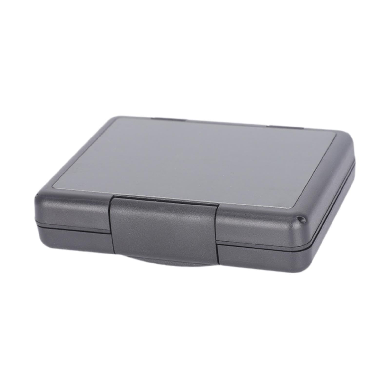 Dickly Multi-Slot Memory Card Holder - Portable Dustproof Protective Case for SD, Micro SD, CF Cards - Perfect for Photographers, Travel & Data Storage Organization, Gray