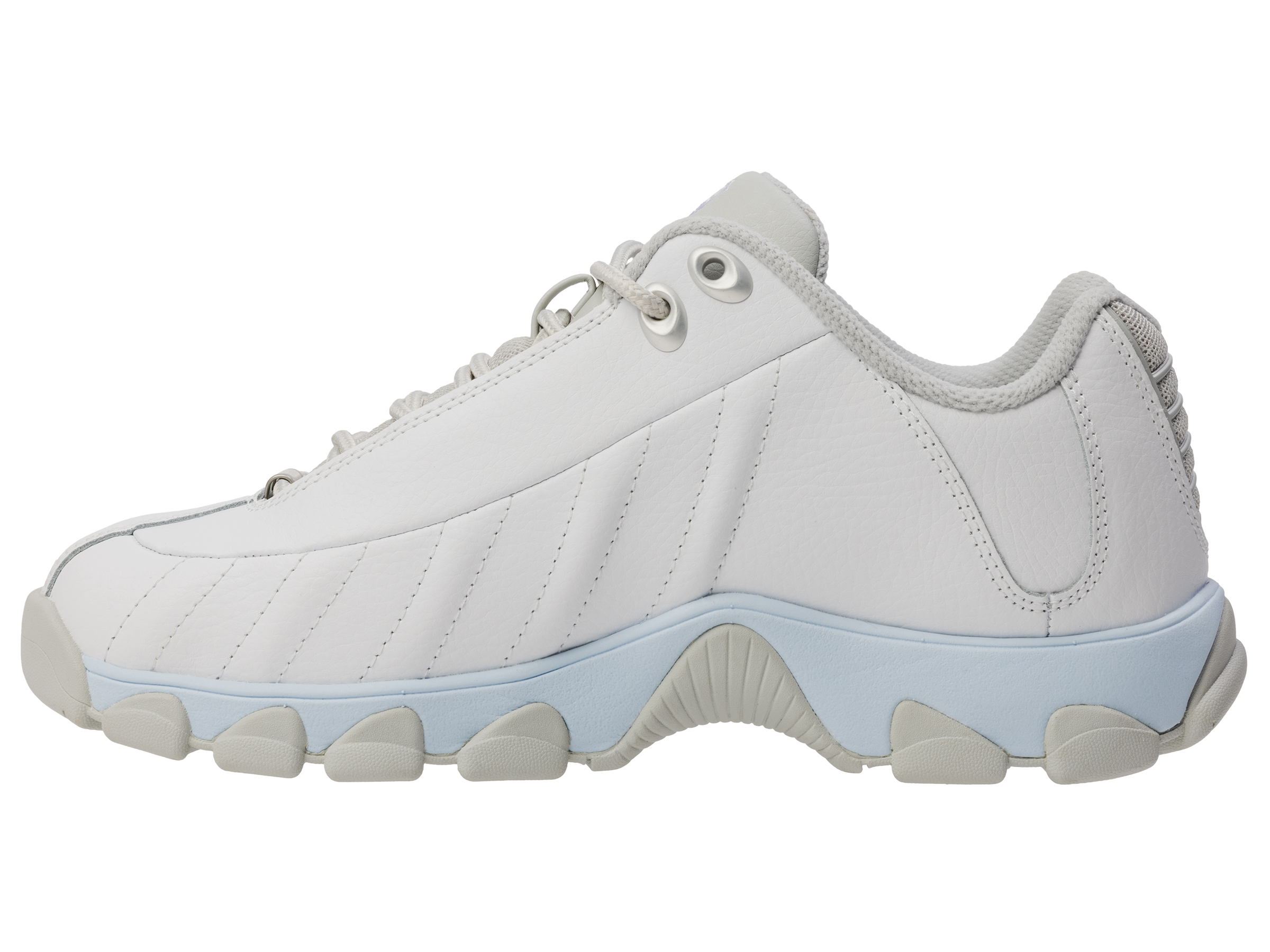 ST329 CMF White Gray Ice Blue Running Shoes for Men - Lightweight Comfortable Athletic Sneakers for Jogging, Gym Workouts & Outdoor Activities
