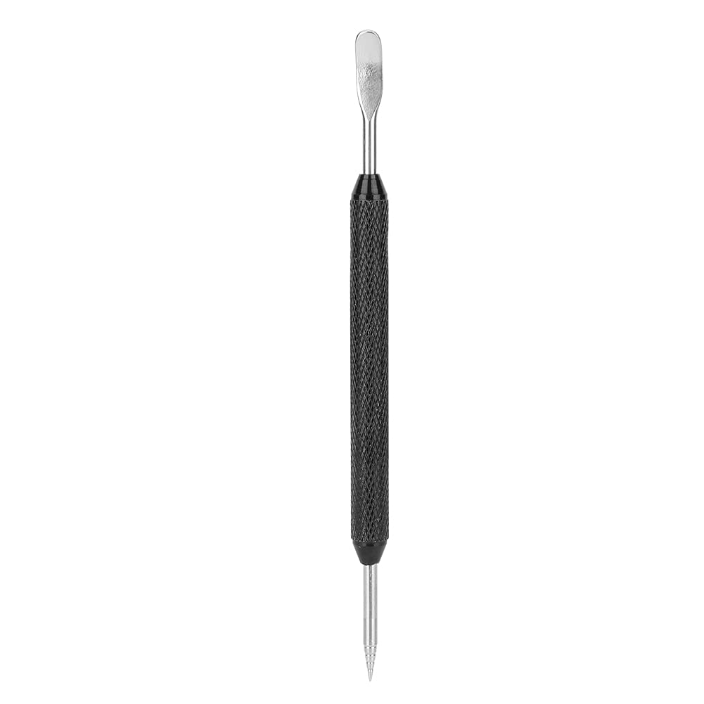 High-Temperature Resistant Coffee Art Pen - Professional Latte Needle with Wide Edge & Uniform Thickness for Baristas | Perfect for Coffee Shops, Cafés & Home Brewing (Black)