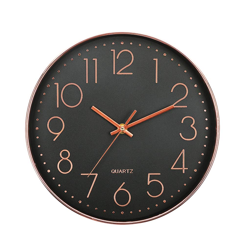 BESPORTBLE 1pc Modern Digital Wall Clock with LED Display - 3D Quartz Clock for Home Office Decor, Minimalist Design with Night Light - Perfect for Bedroom, Living Room, Kitchen & Workspace Decoration