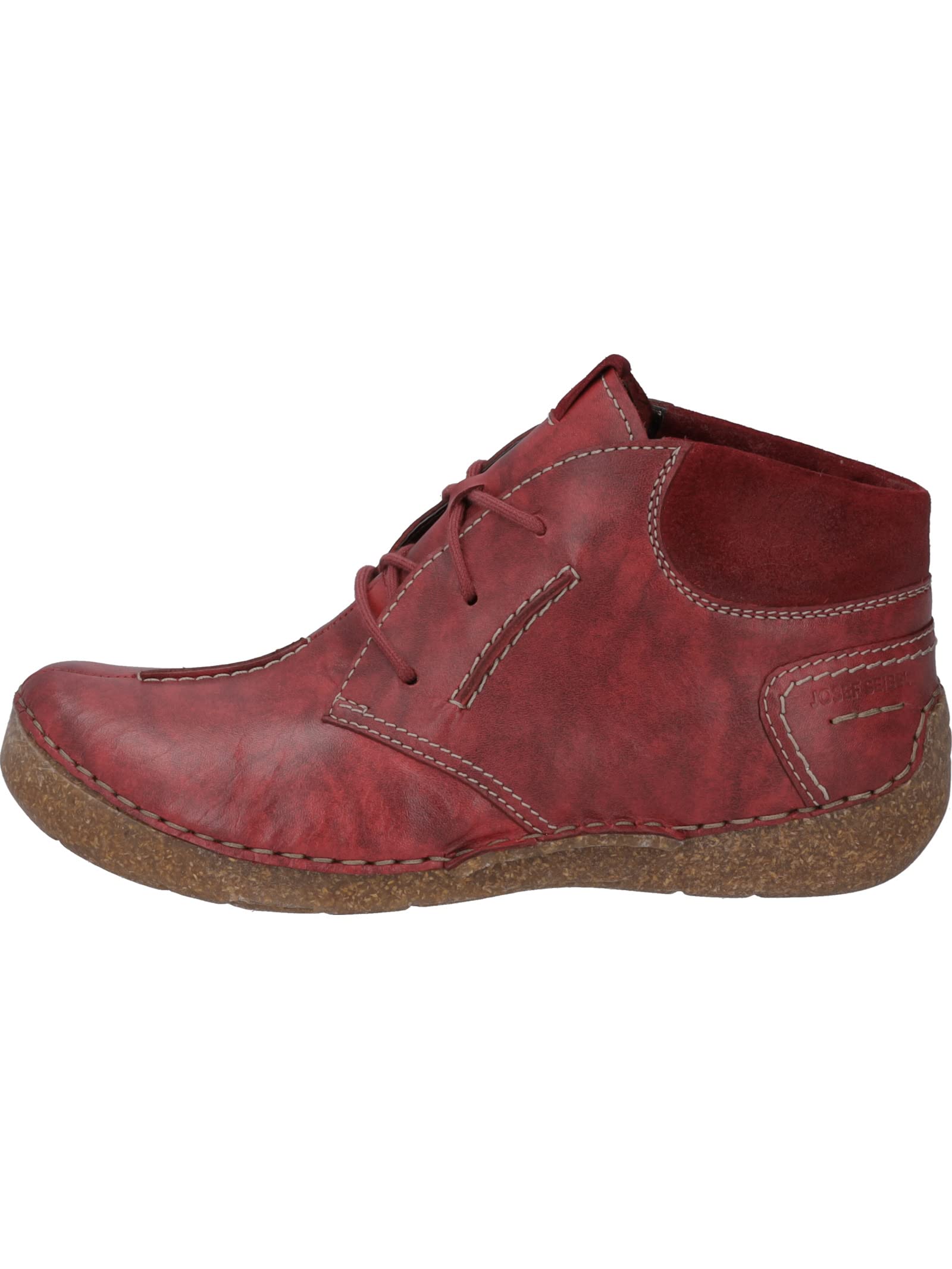 Josef Seibel Women's Fergey 65 Leather Lace-Up Ankle Boots - Comfortable Casual & Dress Shoes for Women - Perfect for Office, Travel & Everyday Wear