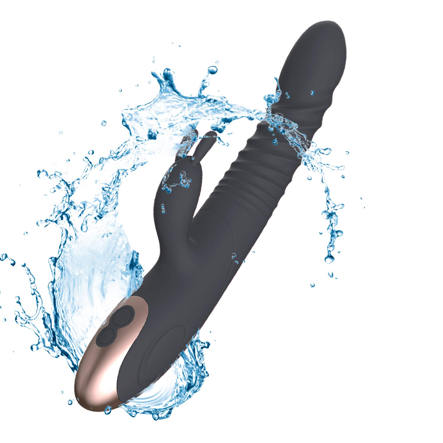 Premium Rechargeable Waterproof Bullet Vibrator for Women - Powerful & Realistic Adult Toy - Perfect for Solo Play, Couples & Sensual Massage