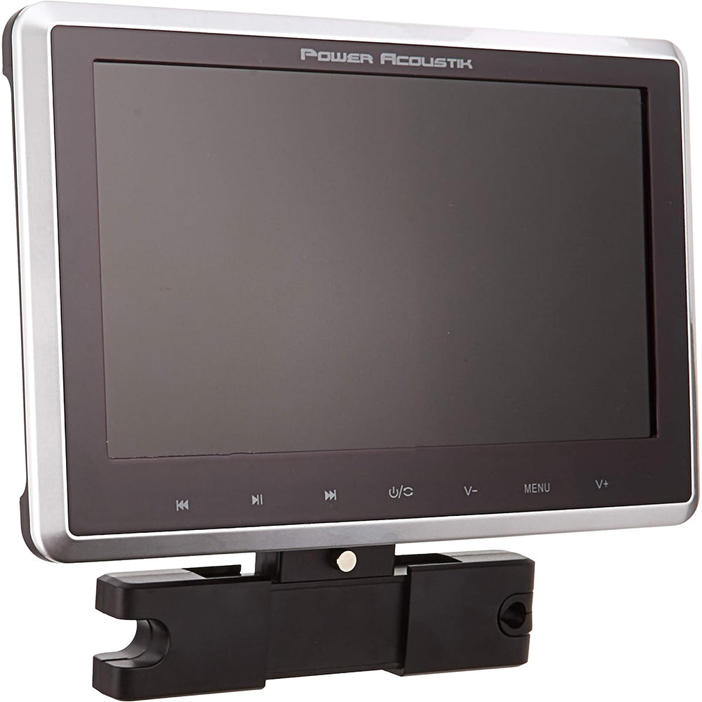 Power Acoustik PHD 101 10.3 Inch LCD Headrest Monitor with Built-In DVD Player, IR Wireless & Headphone Input - Perfect for Car Backseat Entertainment System