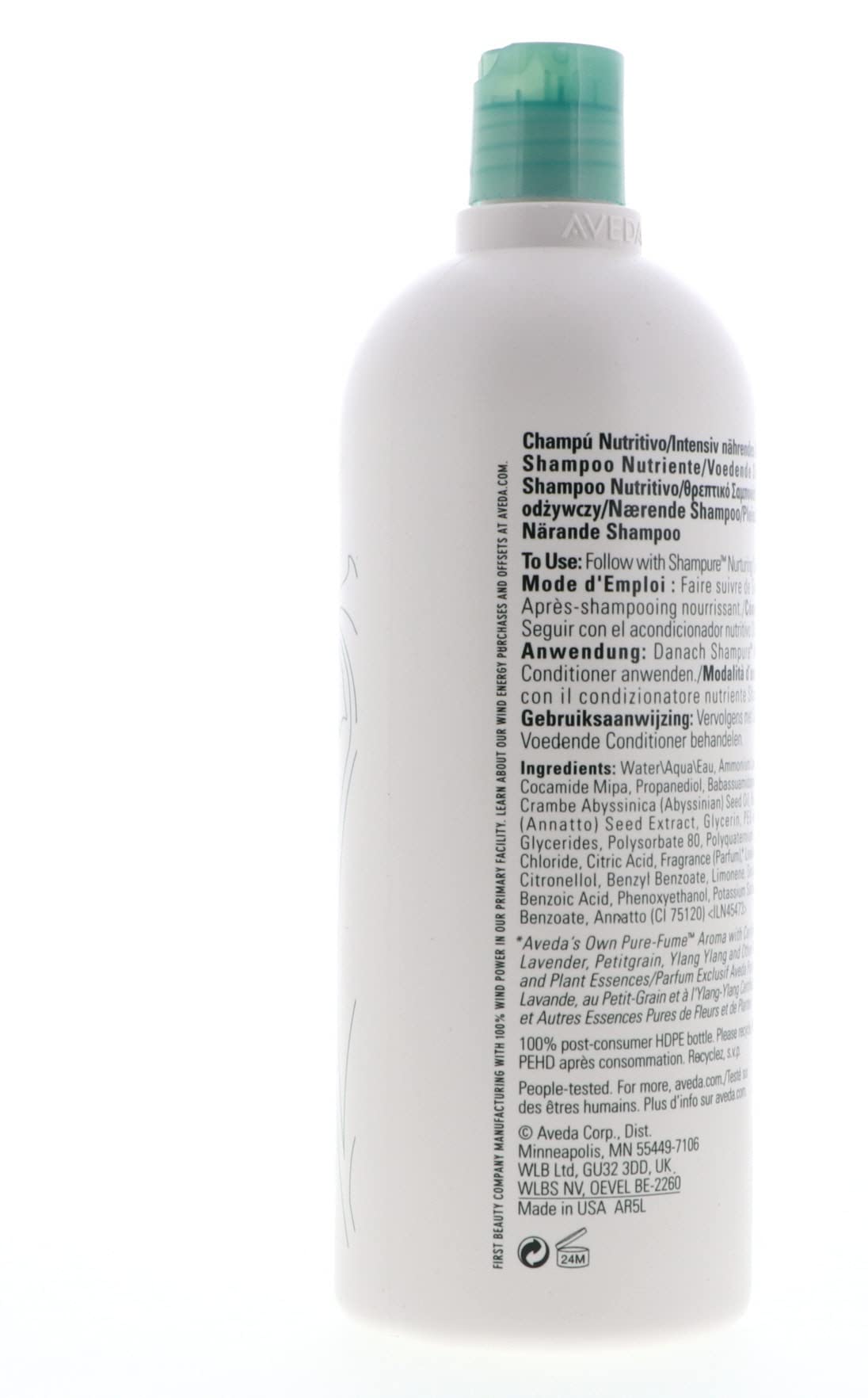 AVEDA Shampure Shampoo for Dry Hair - 33.8 Oz Large Size | Natural & Nourishing Hair Care | Perfect for Daily Use & Salon-Quality Results at Home