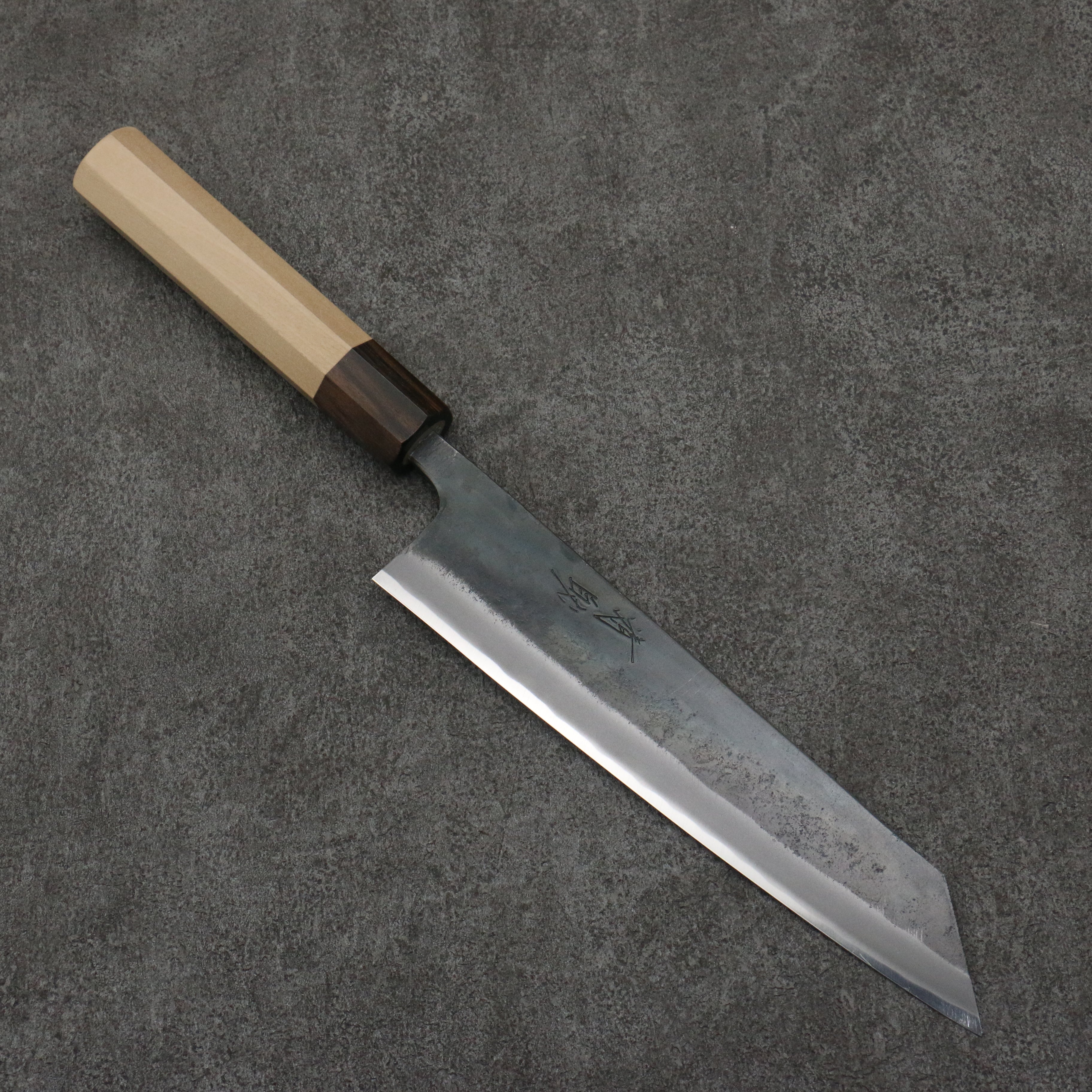Premium Seisuke Blue Super Black Kiritsuke Gyuto Knife 210mm - High Carbon Steel Blade with Magnolia & Ebony Handle - Perfect for Sushi, Sashimi, and Japanese Cuisine Preparation