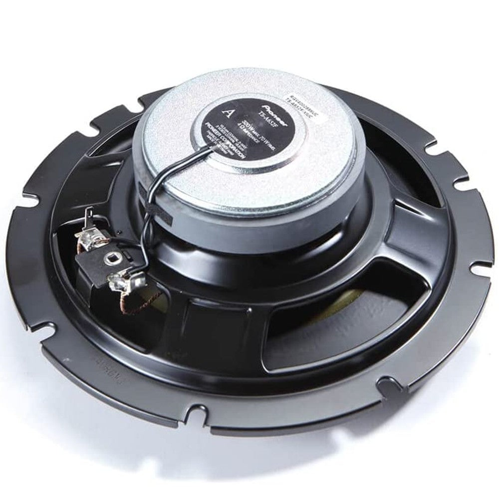 Pioneer TS A652F 6.5 Inch 3-Way 320W Max Power Coaxial Car Speakers with Carbon/Mica Reinforced IMPP Cone - Perfect for Car Audio Upgrades, Marine & Off-Road Vehicles