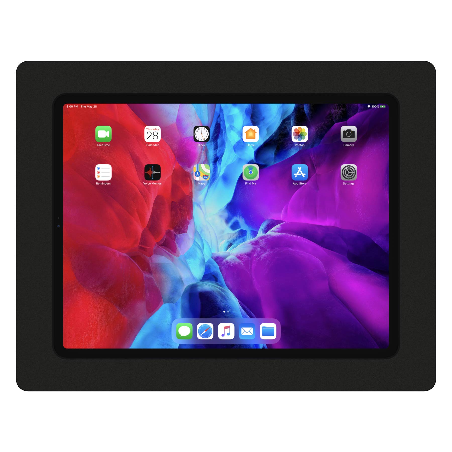 VidaMount Black Exposed Rear Camera VESA Mount Enclosure for iPad Air 13