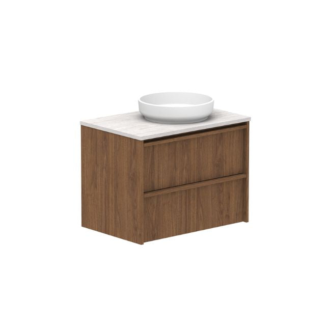 ADP Eli Wall Mounted Bathroom Vanity - Modern Floating Vanity with Sink for Small Space, Perfect for Apartments and Powder Rooms