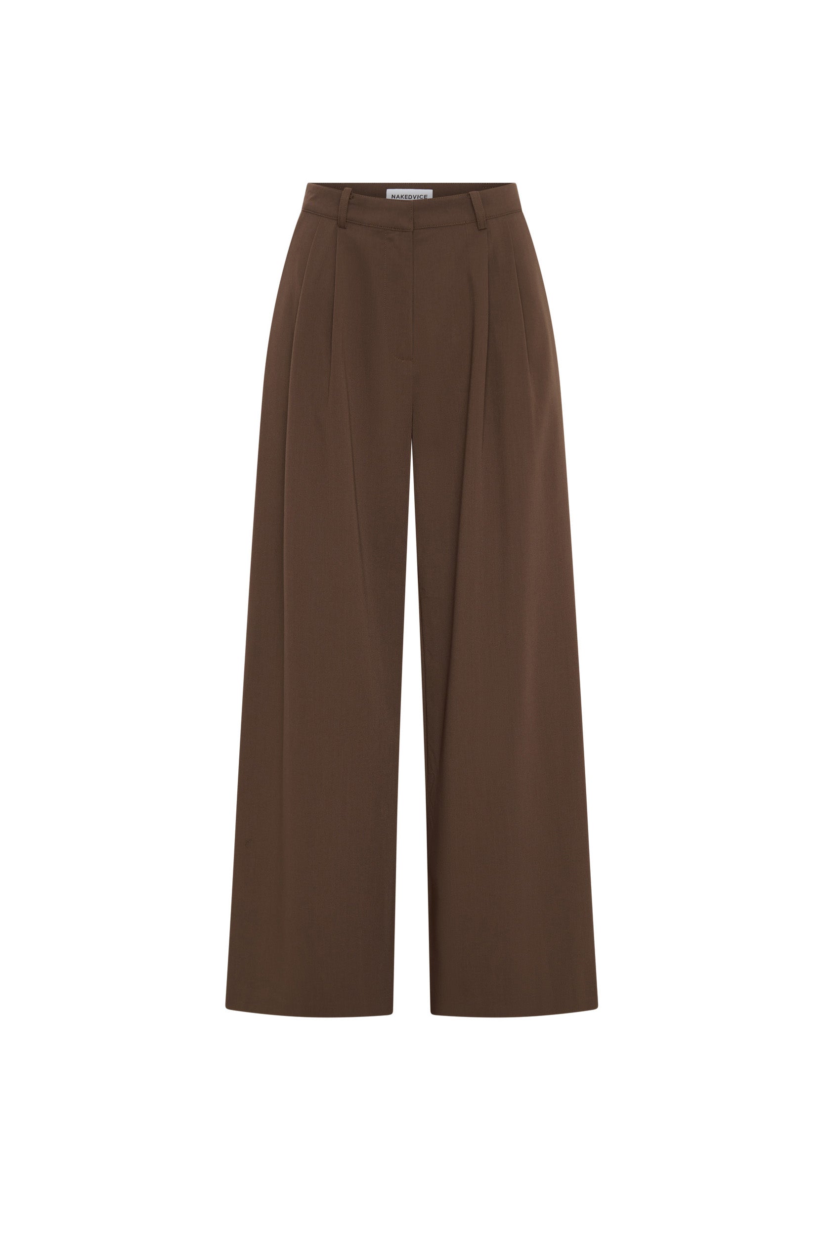 The Isla Brown Pant - Stylish and Comfortable Women's Casual Pants for Everyday Wear | Perfect for Office, Travel, and Relaxing at Home