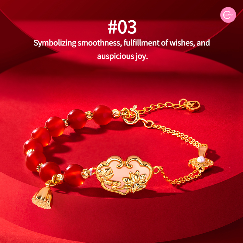 The Palace Museum Lucky Red Cord Bracelet - Chinese Cultural Good Luck Charm Jewelry for Protection & Blessings | Perfect Gift for Birthdays, Weddings & Daily Wear