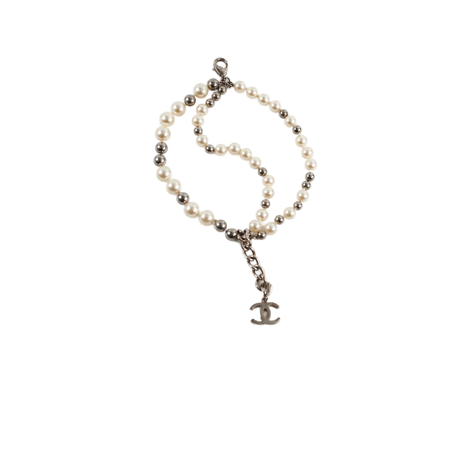 Chanel CC Pearl Bracelet for Women - Luxury Pearl & Gold-Tone Bracelet with CC Logo - Elegant Jewelry Gift for Her, Perfect for Parties, Weddings & Special Occasions