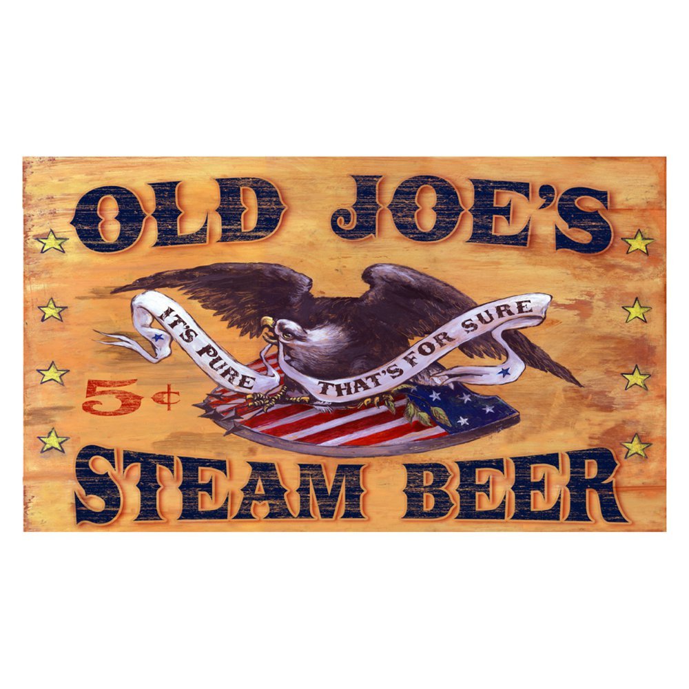 Vintage Joe Wall Art Decor - Classic Retro Home & Office Wall Decorations - Perfect for Living Room, Bedroom, or Office Spaces