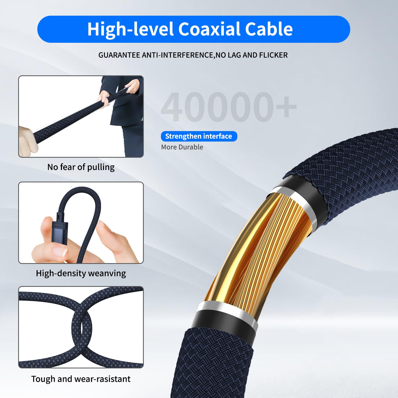 140W USB-C to Magnetic 3 Fast Charging Cable | Safe PD 3.1 Charger Cord for MacBook Pro 2021-2023 (M1/M2 Pro & Max 14
