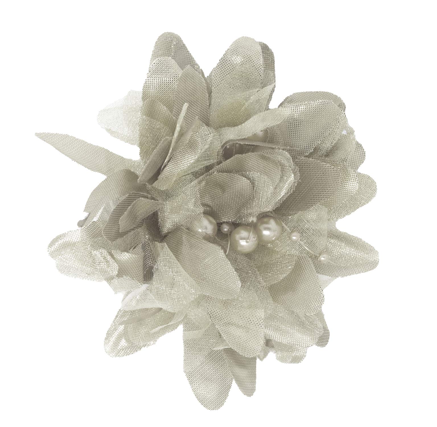 Baal Bridal Hair Clips for Baby Girls - Elegant Cream Hair Accessories (Pack of 1) - Perfect for Birthday Gifts, Weddings & Special Occasions