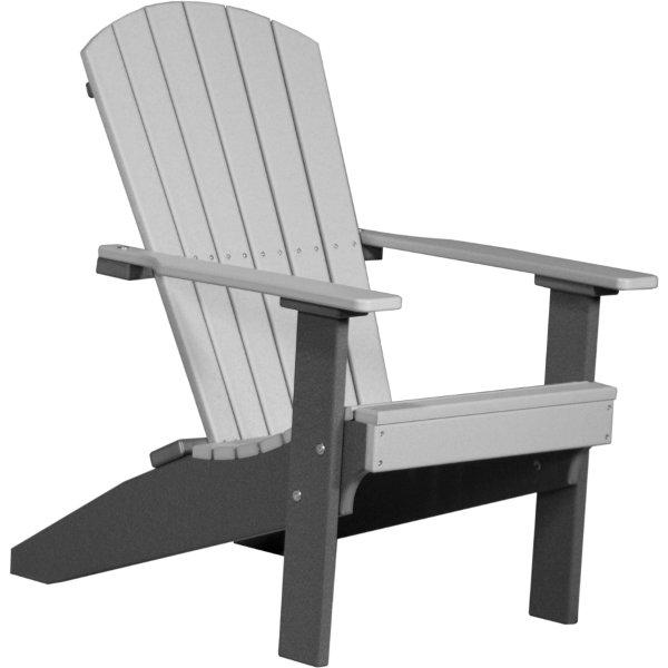 Premium Lakeside Adirondack Chair - Comfortable Outdoor Patio Furniture for Relaxing by the Water - Perfect for Backyards, Gardens, and Beachfronts