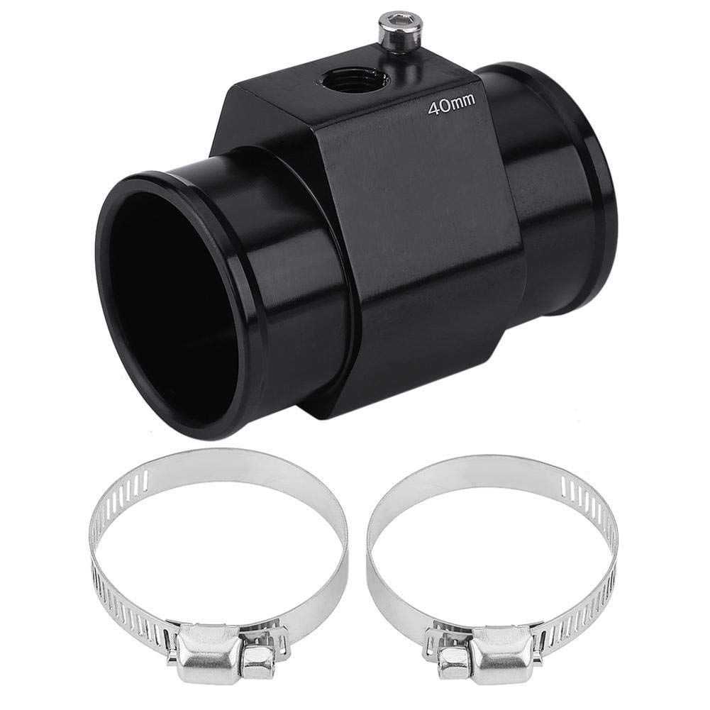 Acouto 40mm Car Water Temp Gauge Adapter for Engine Cooling System