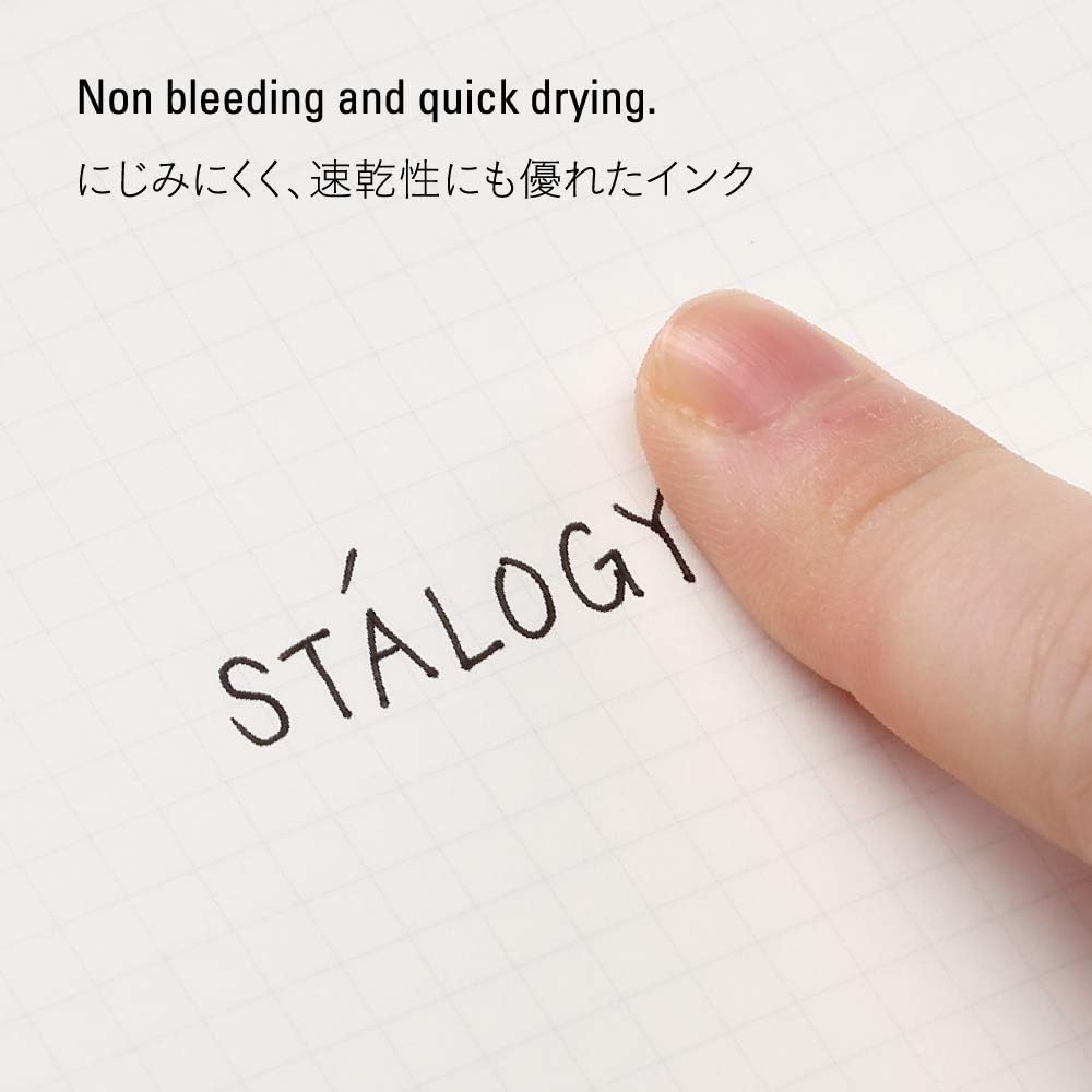 STALOGY 028 Water-Based Gel Ink Refill Cartridges - Smooth Writing for Journals, Planners & Office Use - Compatible with Nitto Pens