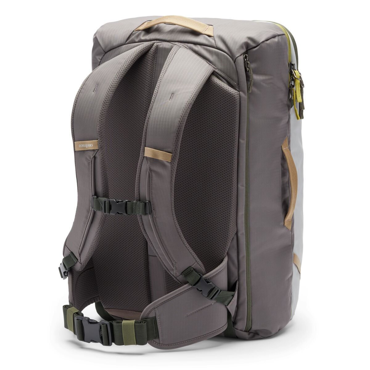 Cotopaxi Allpa 42L Travel Backpack - 42L Carry-On Hiking Backpack with Water-Resistant Fabric, Smoke/Cinder Color - Perfect for Travel, Hiking & Outdoor Adventures
