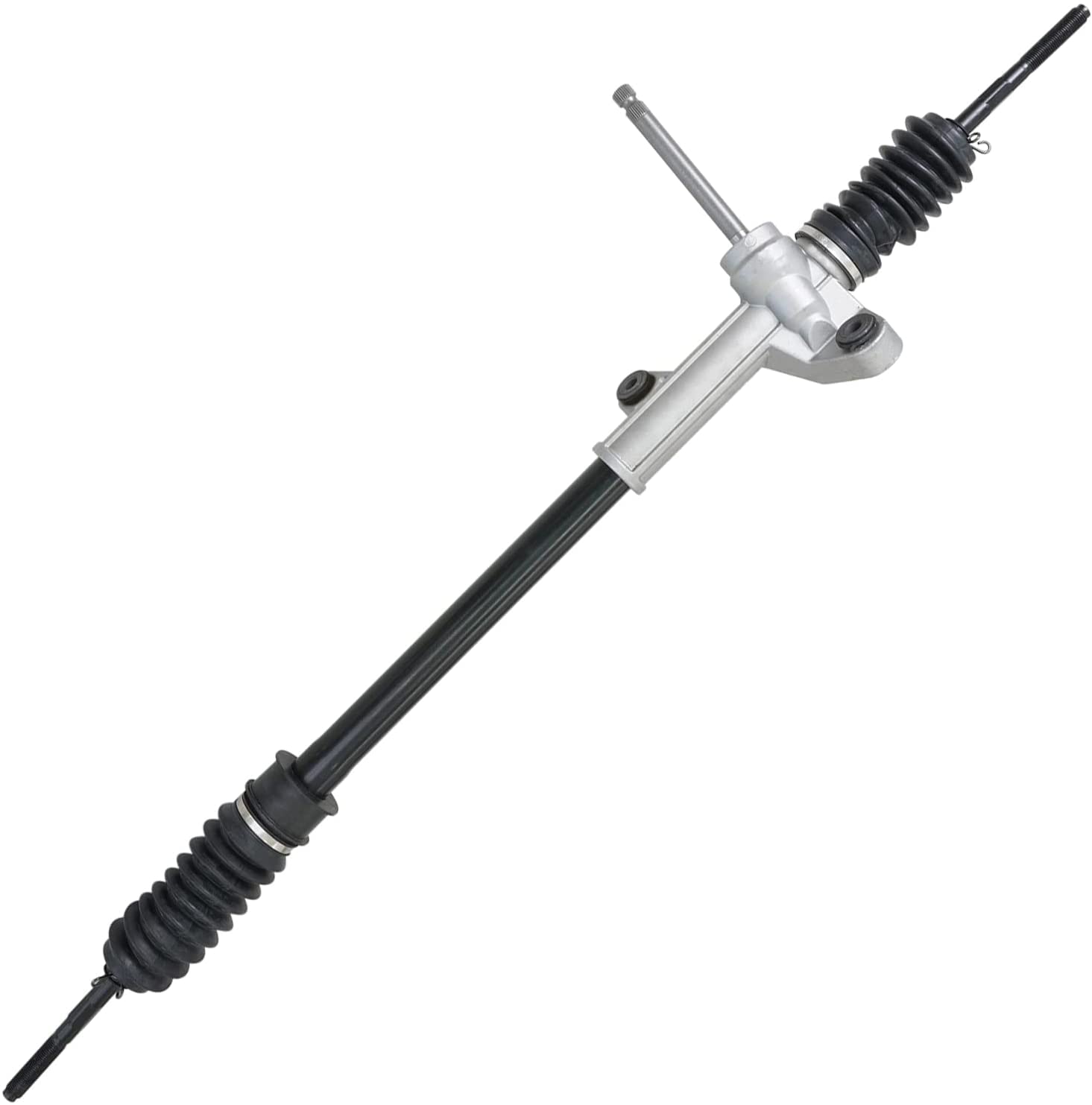 Detroit Axle - Complete Manual Steering Rack and Pinion Assembly Replacement for 1996-2000 Honda Civic (1997, 1998, 1999 Models) | Durable White Steering Gear | Perfect for DIY Repairs & Smooth City Driving