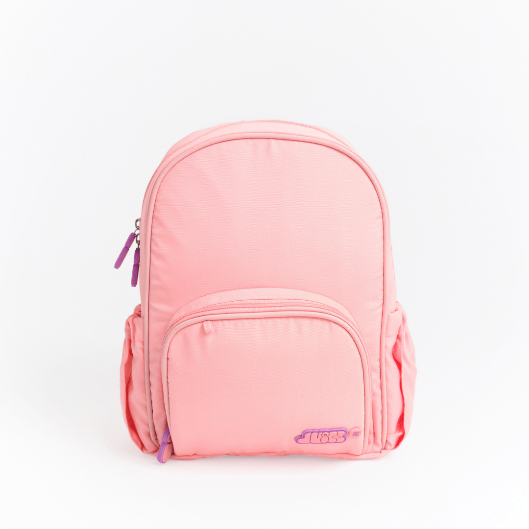 Moji Small Backpack for Women & Teens - Bubblegum Pink Cute Mini Backpack, Lightweight Daypack for School, Travel, Shopping, and Daily Use