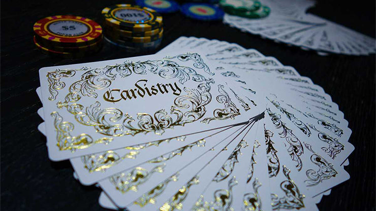 Premium Gold Foiled Playing Cards for Cardistry & Magic Tricks - Perfect for Card Flourishes, Performances, and Gifts