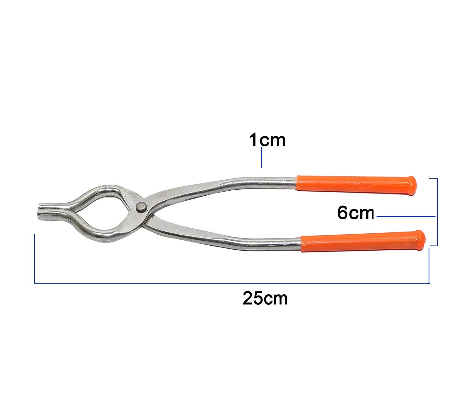 TULMAN Stainless Steel Kitchen Tongs with Non-Slip Handle - 10-Inch Cooking Utensil for Grilling, Serving, Salad Tossing - Perfect for BBQ, Restaurants & Home Use (Silver, 25x6x1 cm)