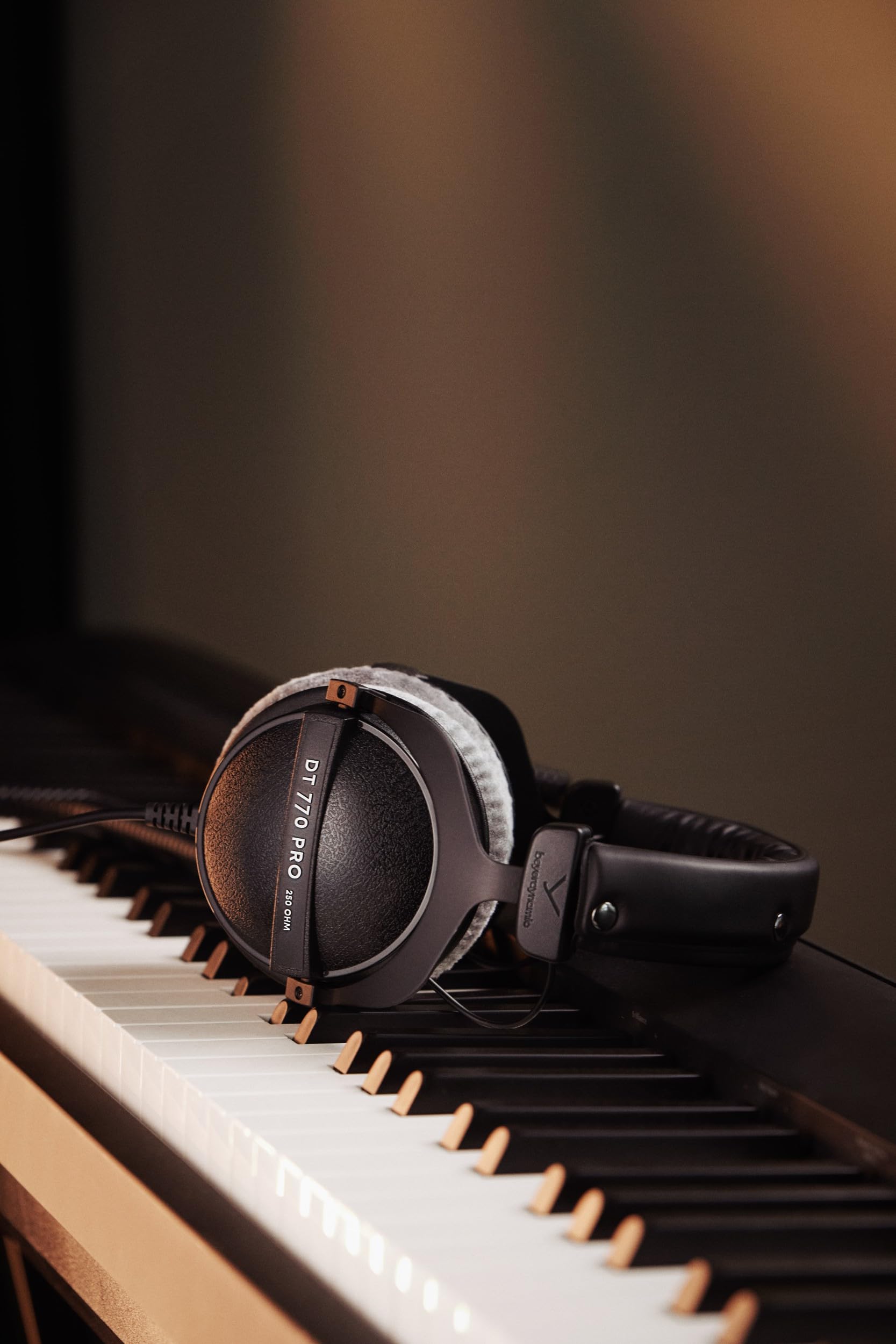 Beyerdynamic DT 770 PRO 250 Ohm Studio Headphones - Closed Back Over-Ear Wired Headphones for Professional Audio Mixing & Recording | Perfect for Music Producers, DJs & Home Studio Use