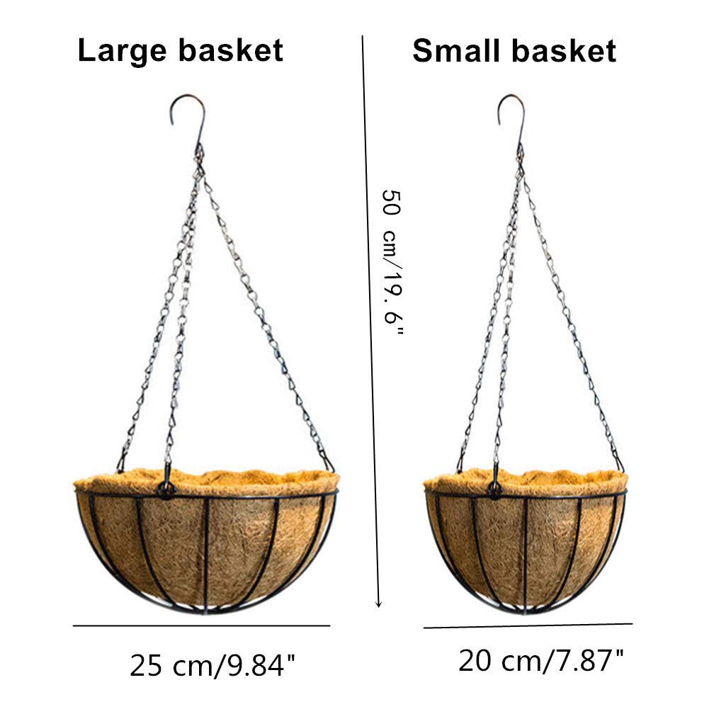 Artificial Sunflower Hanging Basket - Silk Flower Decor for Living Room & Home Office - Small Decorative Hanging Planter with Fake Flowers - Perfect for Wall Decor, Wedding Centerpieces & Indoor Greenery