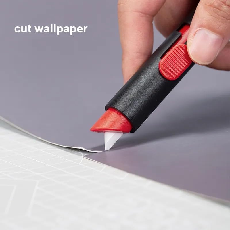 Confidential Roller Stamp for Identity Protection - Anti-Theft Security Stamp with Ceramic Box Cutter | Perfect for Office Documents, Mail Privacy & Home Security