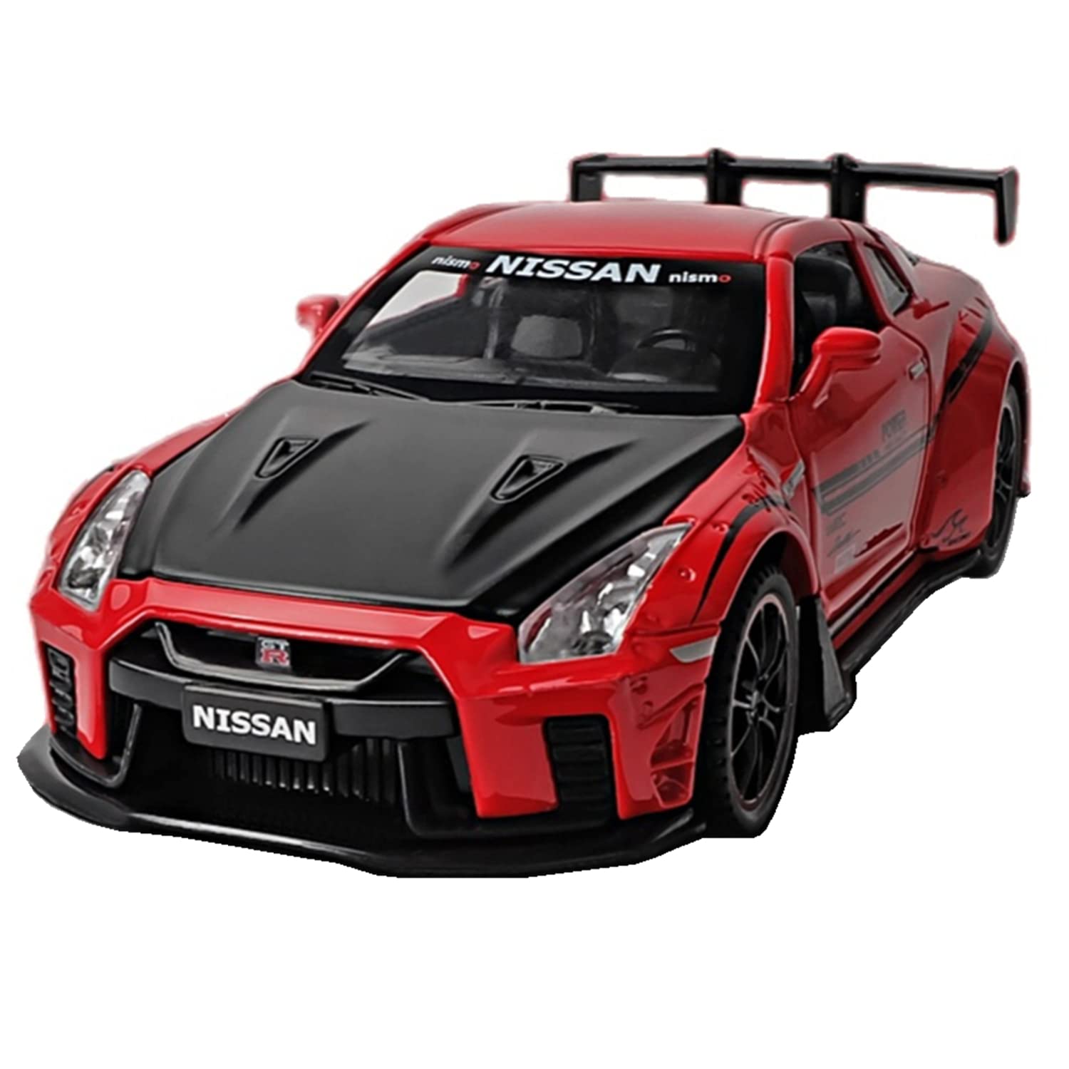1:32 Ares GTR Diecast Metal Alloy Model Car - Collectible Toy Car with Realistic Details for Display & Gifts (Red) | Perfect for Car Enthusiasts, Office Decor, and Kids Playtime