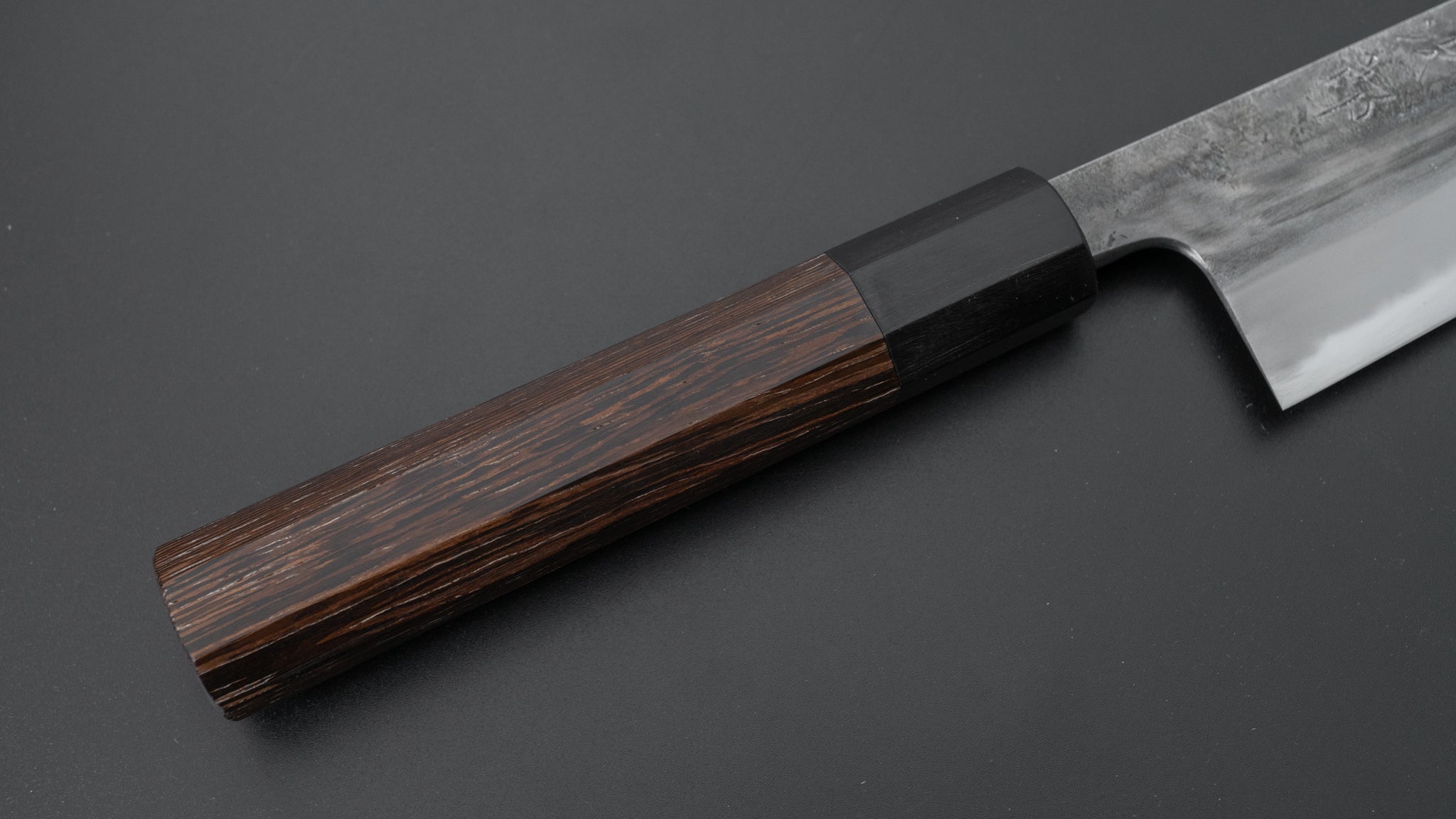 Jiro Tsuchime Petty Knife 180mm - Japanese Damascus Steel Blade with Taihei Tagayasan Handle (#431) - Perfect for Home Chefs & Professional Sushi Preparation