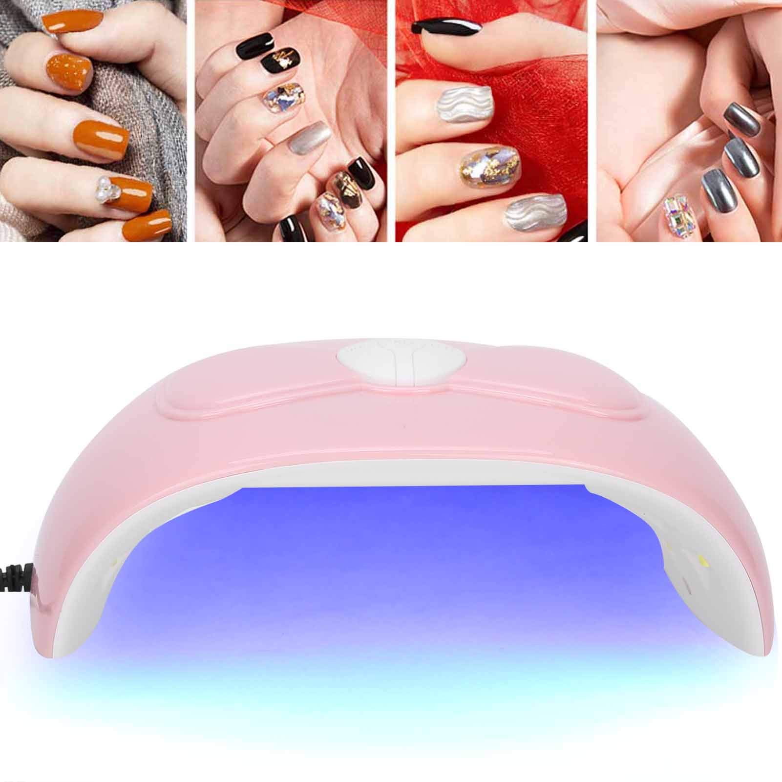 54W LED UV Nail Dryer Lamp - Professional Gel Polish Curing Light for Manicures & Pedicures | Fast Drying Nail Art Equipment for Home & Salon Use