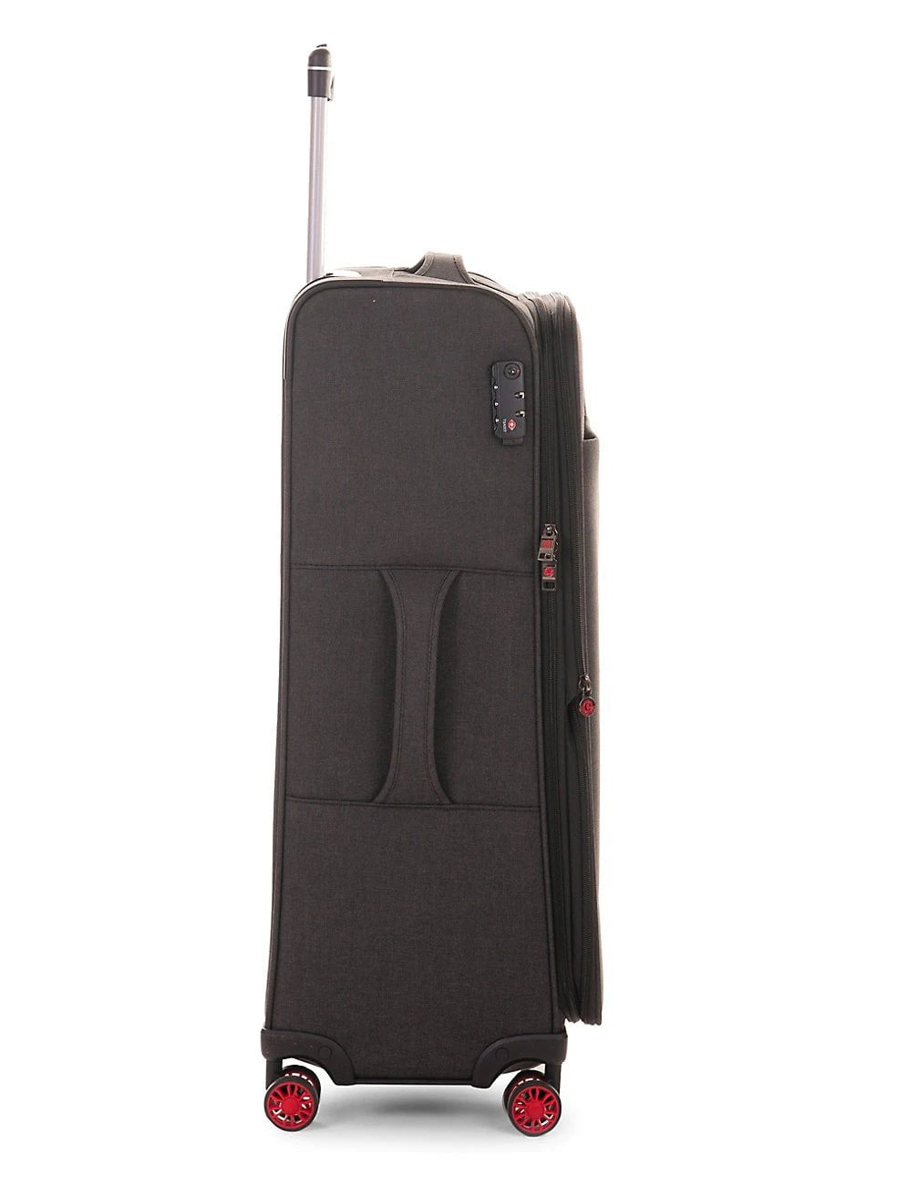 Air Canada Omni Large Expandable Softside Luggage - Spacious Carry-On Suitcase with 360° Wheels for Business Travel & Vacation | Durable Lightweight Luggage for Airlines