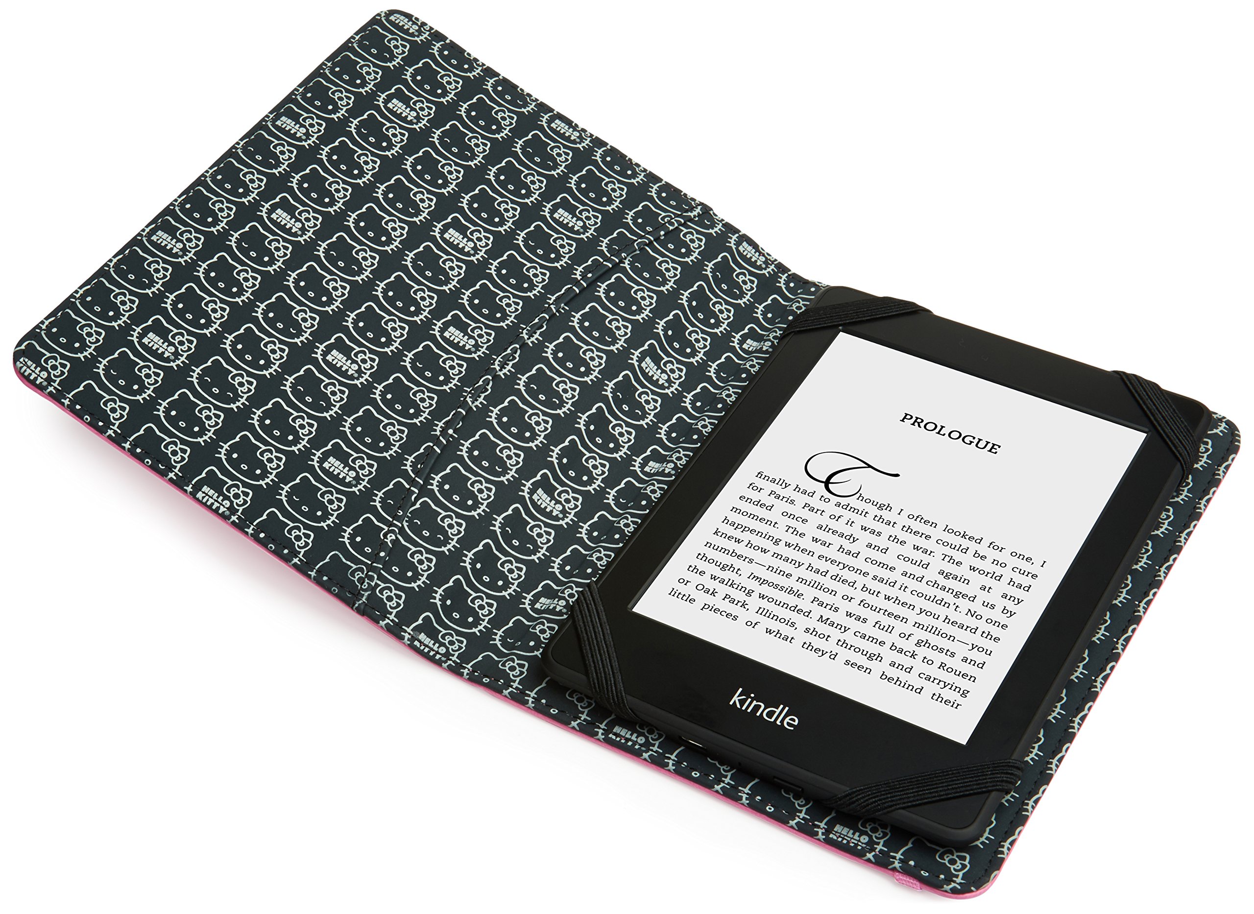 Hello Kitty Pink Kindle Cover for Kindle Paperwhite, Kindle & Kindle Touch - Cute & Protective E-Reader Case for Reading, Travel & School