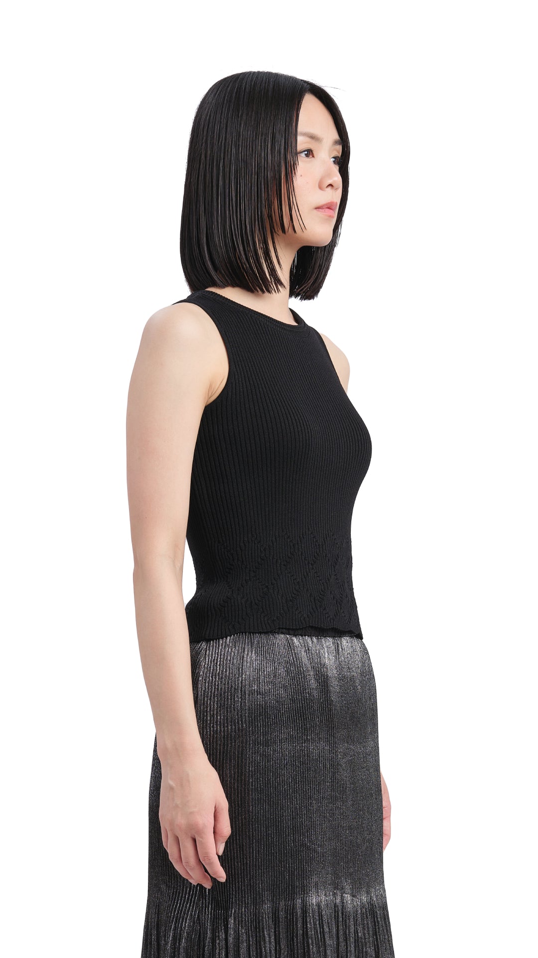 Women's Cut Out Tank Top - Sexy Sleeveless Crop Top for Summer, Gym, and Beach Wear | Fashionable Workout & Casual Outfit
