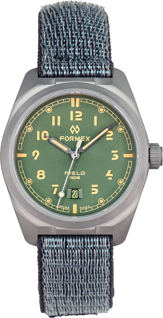 Formex Field Automatic Watch - Sage Green Dial - Pre-Owned Luxury Swiss Timepiece for Men | Perfect for Outdoor Adventures, Business Meetings & Casual Wear