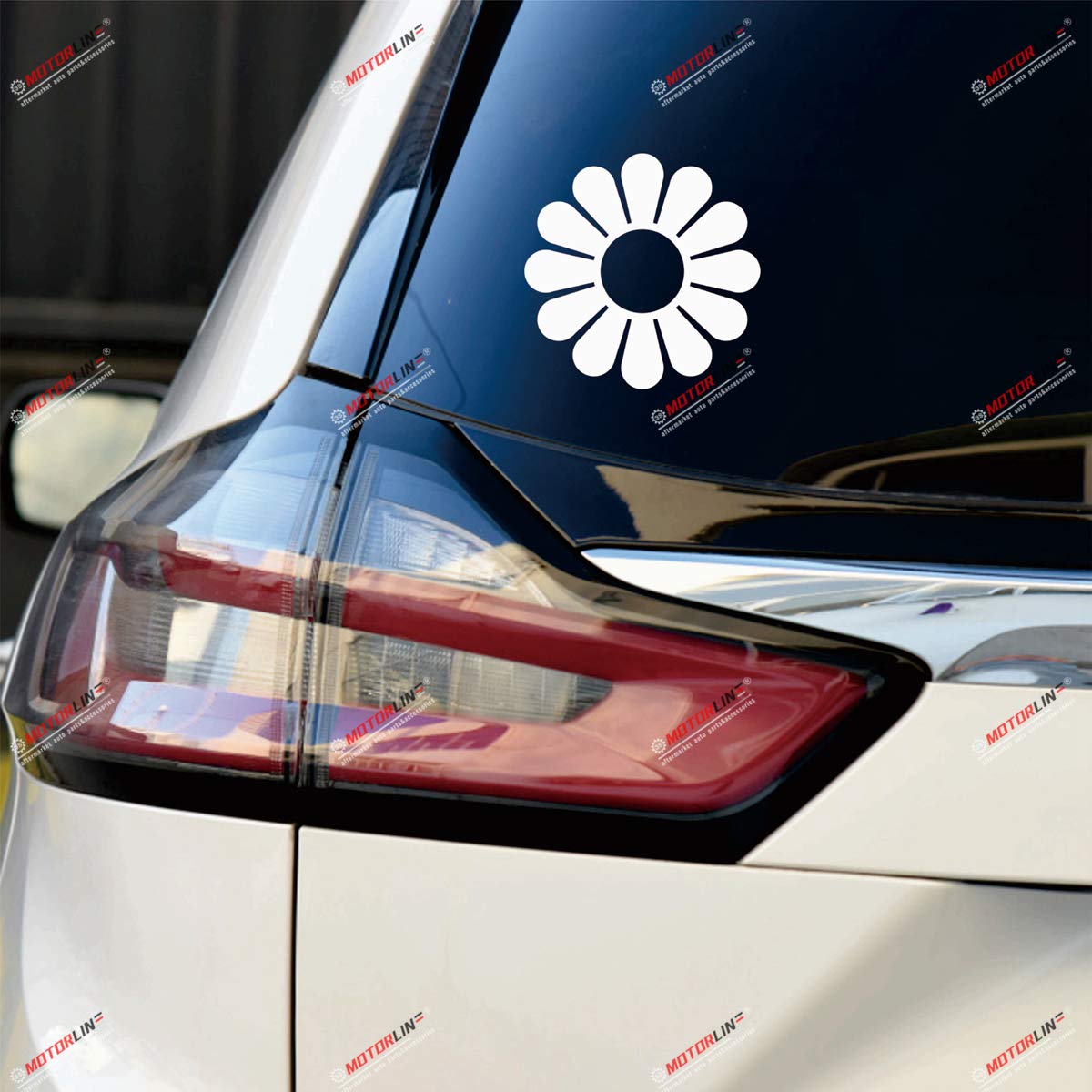 Daisy Flower Vinyl Decal Stickers - 3 Pack (2