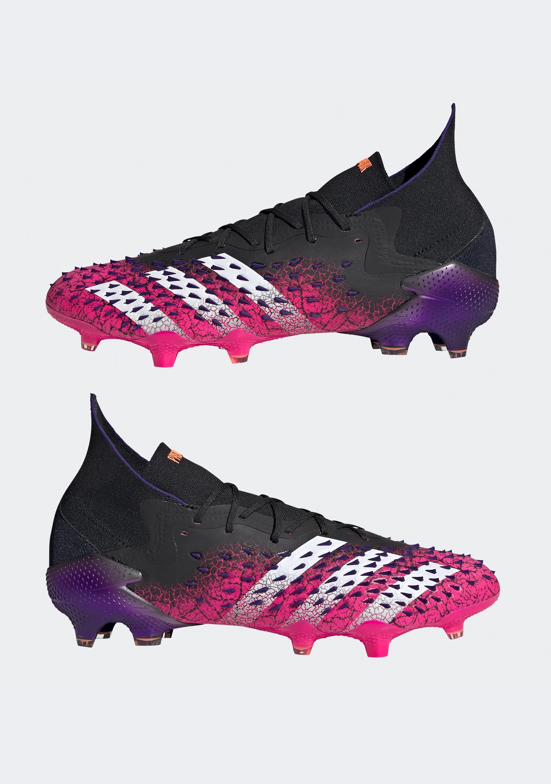 Adidas Predator Freak.1 FG Soccer Cleats for Men - Firm Ground Football Shoes for Artificial Grass & Outdoor Matches - Perfect for Training & Competitive Play