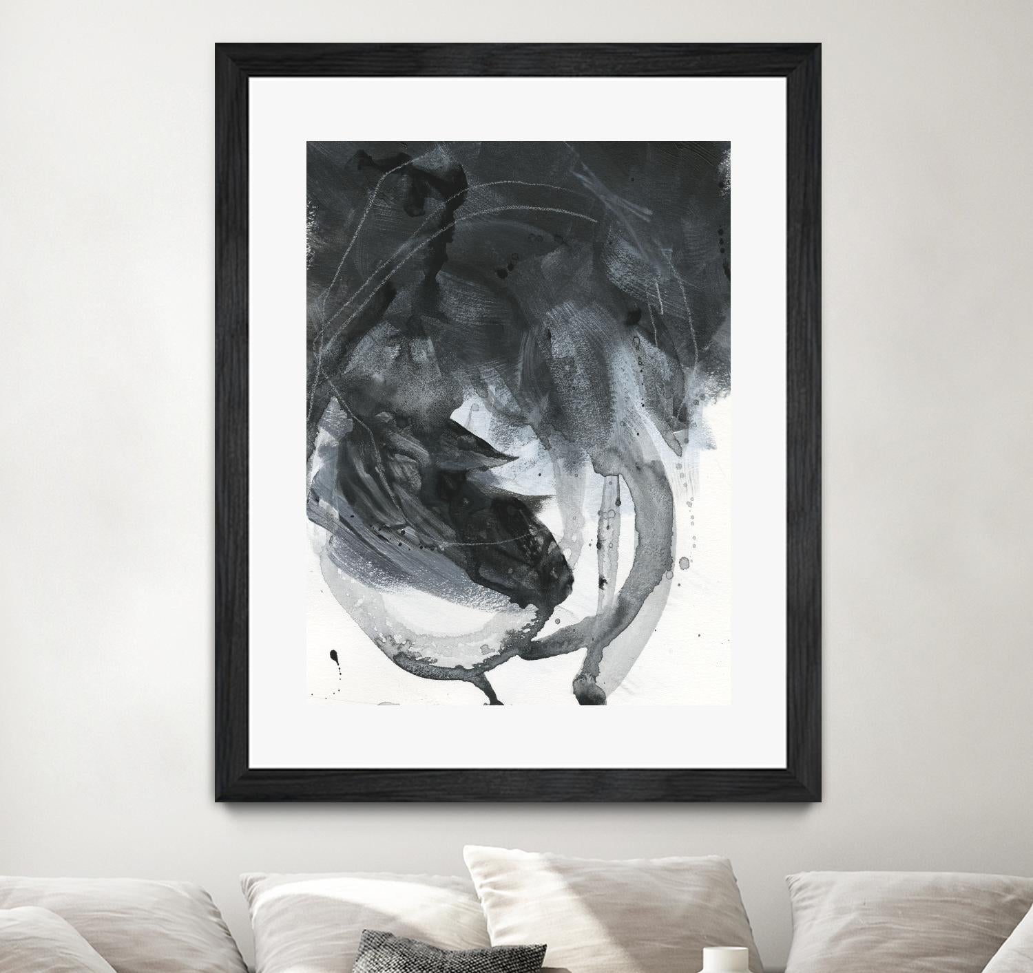 Broken Abstract I - Modern Abstract Wall Art Painting for Home & Office Decor | Perfect for Living Room, Bedroom, or Workspace