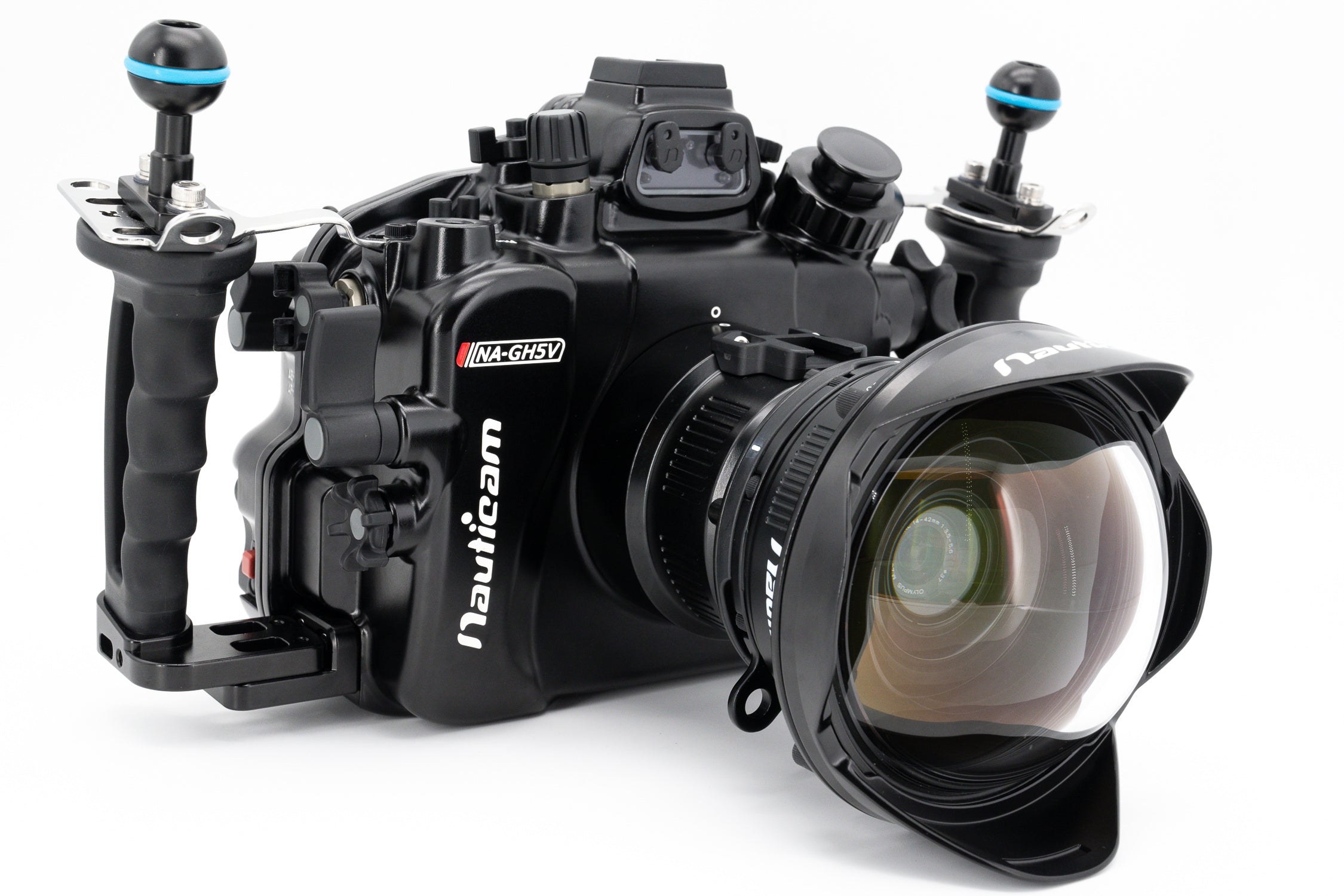 Waterproof Underwater Housing for Panasonic Lumix GH5/GH5S/GH5II Cameras - 60m Depth Rating with HDMI 2.0 Support - Perfect for Scuba Diving, Surf Photography & Marine Exploration