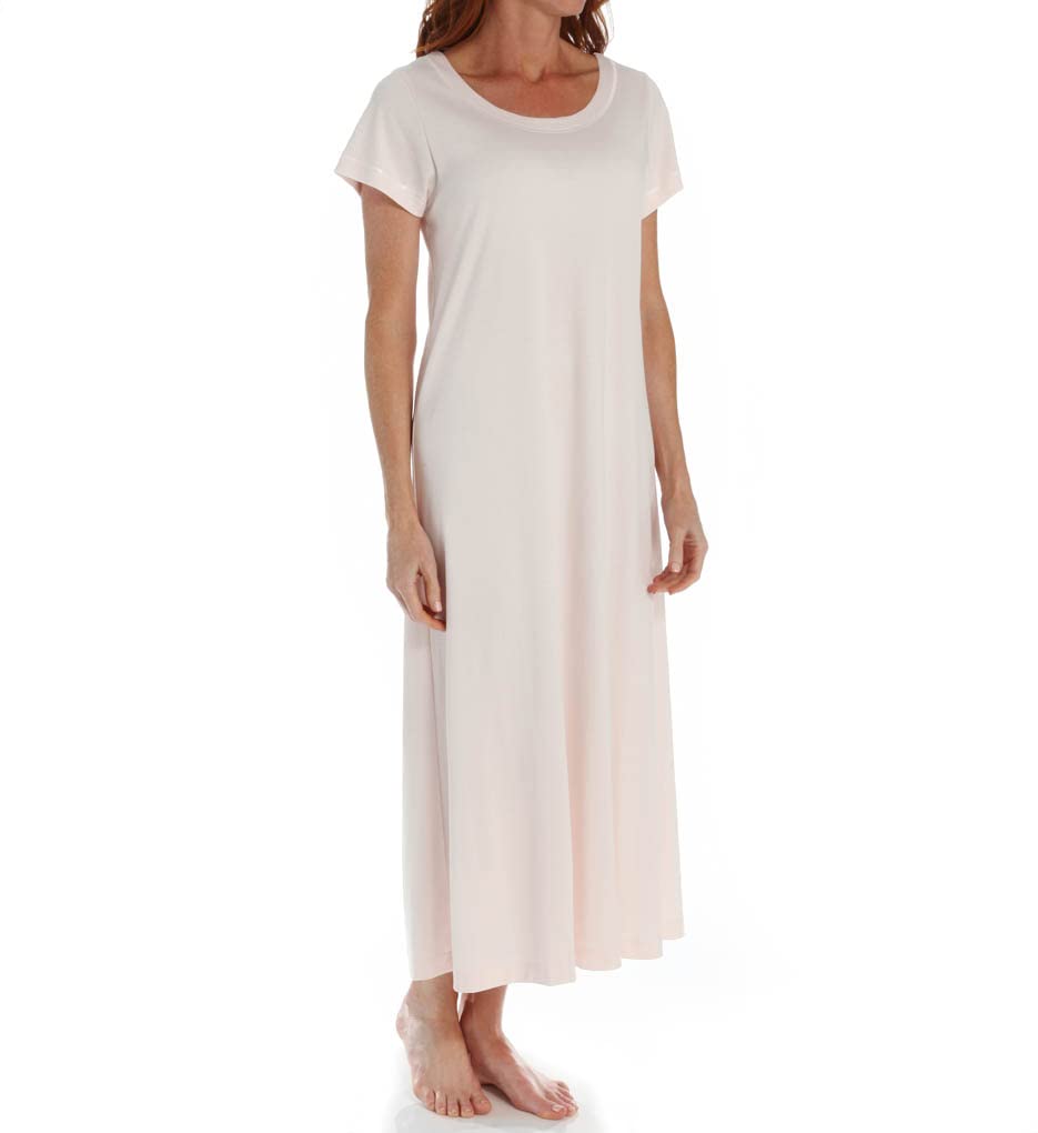 Butterknits Women's Long Sleeveless Nightgown - Soft Cotton Sleepwear for Comfortable Nights, Perfect for Summer & Lounge Wear
