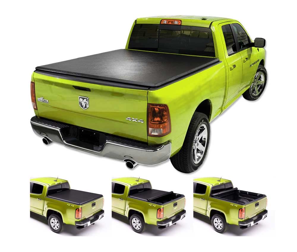 ORYX T9 Soft Roll Up Truck Bed Tonneau Cover for 2004-2014 Ford F-150 Styleside 6.5' Bed (78
