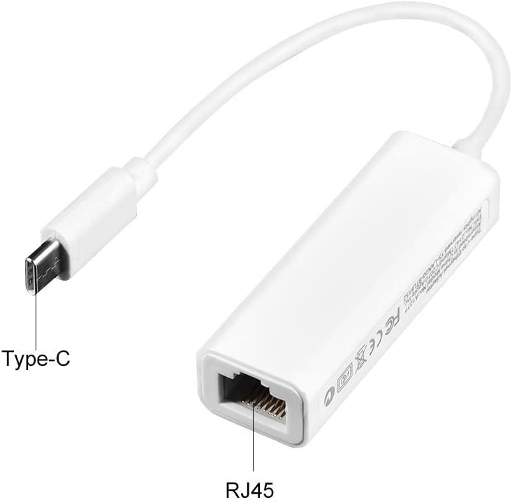 USB C to Ethernet Adapter 1000Mbps, Thunderbolt 3 & USB-C Gigabit LAN Network Adapter for MacBook Pro/Air, Windows Laptops, Chromebook - Stable Wired Internet Connection for Gaming, Streaming & Remote Work