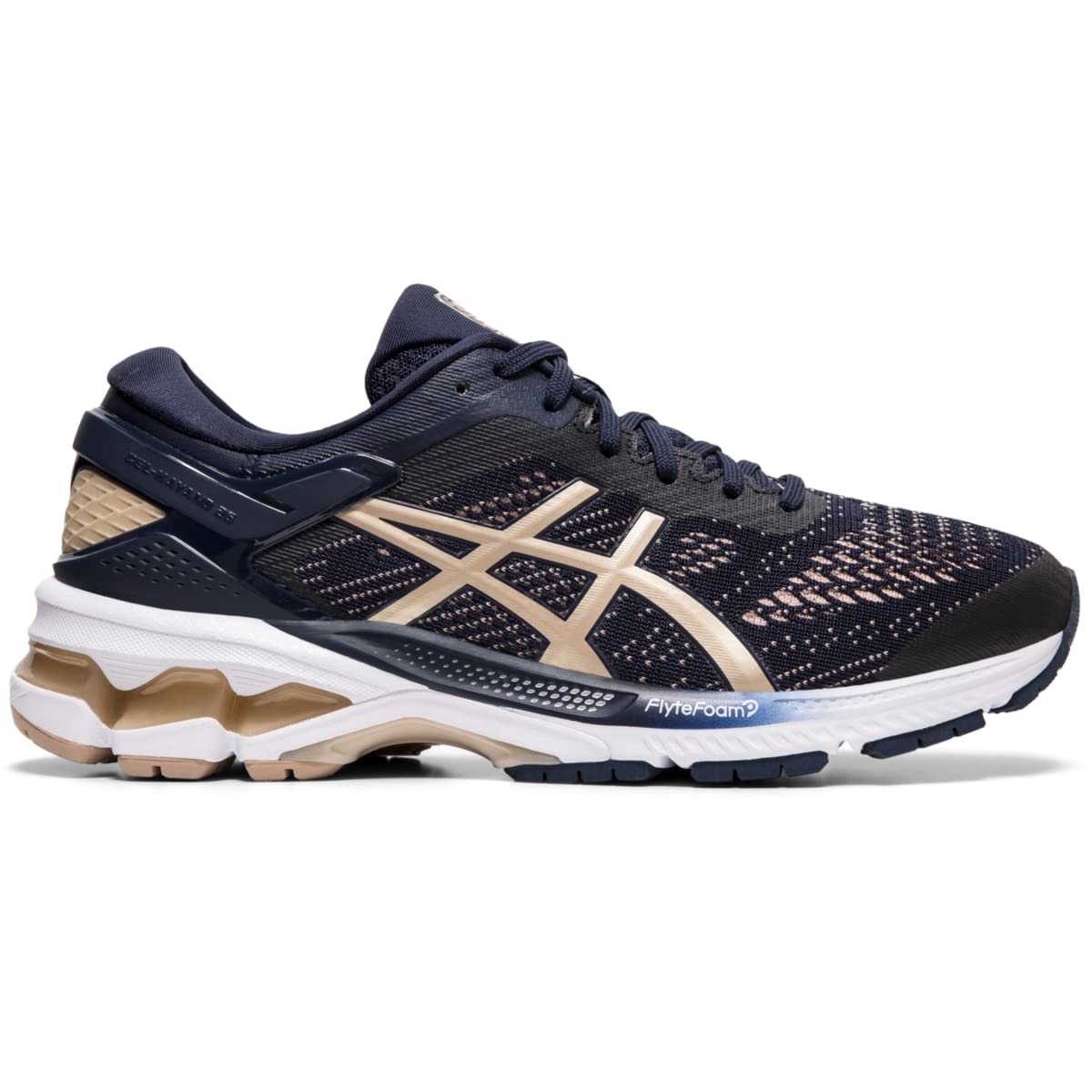 ASICS Women's Gel-Kayano 26 Running Shoes - Lightweight Stability Sneakers for Road Running, Jogging & Gym Workouts - Perfect for Marathon Training & Daily Fitness
