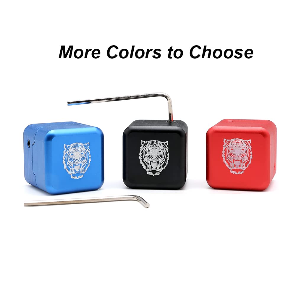 Premium Pool Cue Chalk Holder - Portable Billiard Chalk Cube Case for Snooker & Pool Accessories - Perfect for Bars, Game Rooms & Professional Tournaments