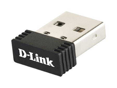 D-Link DWA-121 Wireless N 150 USB Adapter - High-Speed WiFi Dongle for Laptop & PC - Compact Portable Design for Home, Office & Travel Use