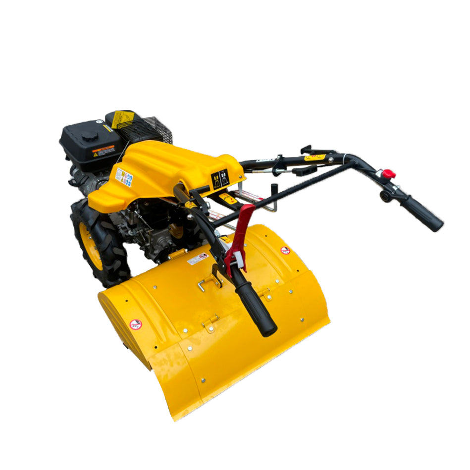 Best Walking Tractor with Rotary Tiller Attachment - Heavy Duty Garden Tiller for Farming & Landscaping | Perfect for Small Farms, Vineyards & Organic Gardening
