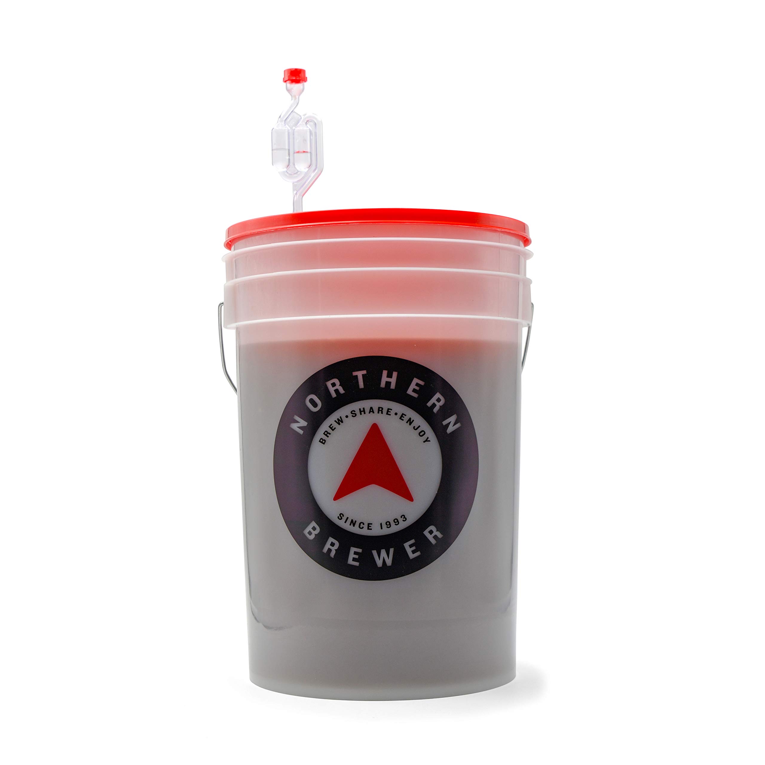 Northern Brewer Homebrewing Starter Kit - Complete 5 Gallon Brewing Equipment Set with Block Party Amber Recipe | Perfect for Beginners, Home Beer Making & Backyard Brewing Parties