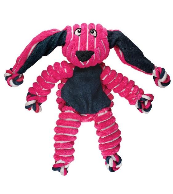 Kong Floppy Knots Bunny Dog Toy - Durable Chew Toy for Small & Medium Dogs - Perfect for Playtime, Training & Teething Relief